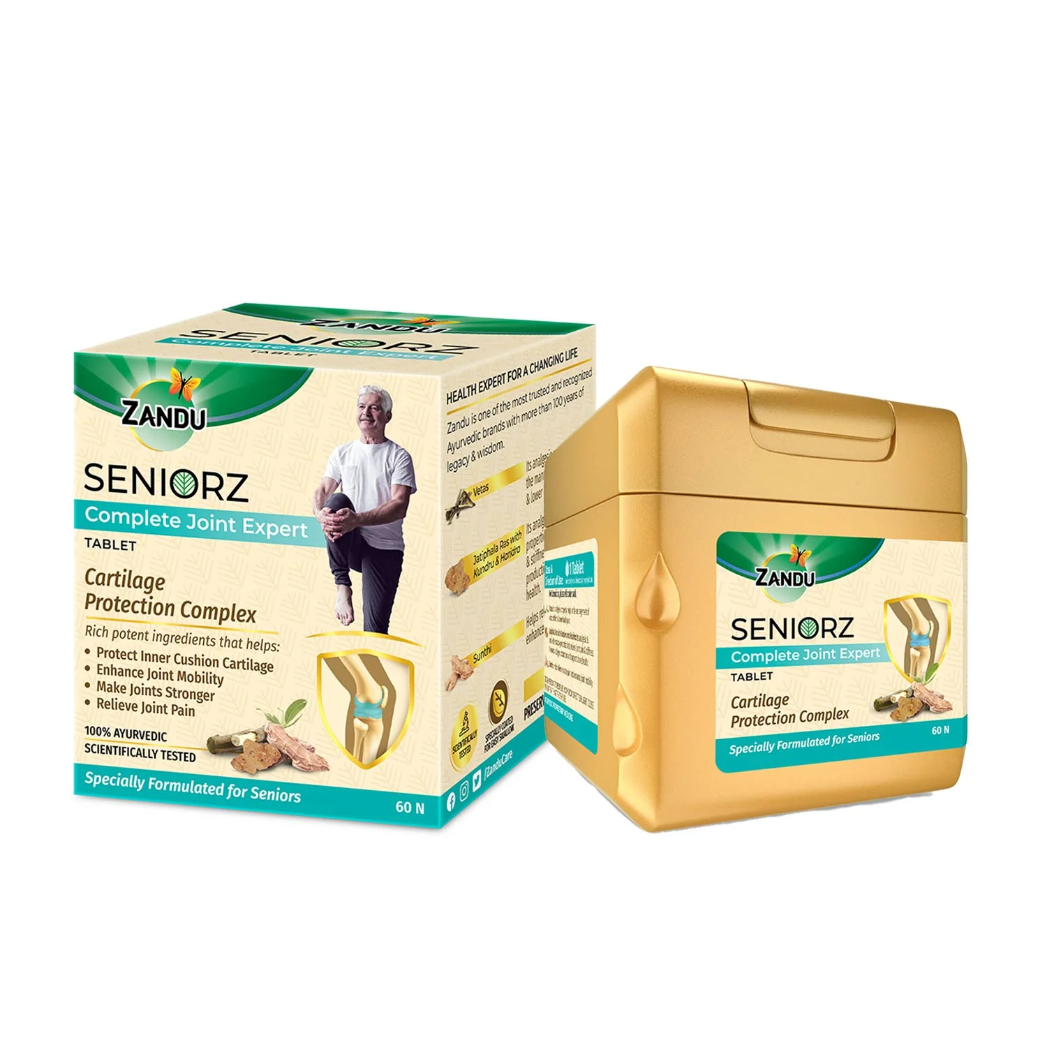 Zandu Seniorz Complete Joint Expert Tablets