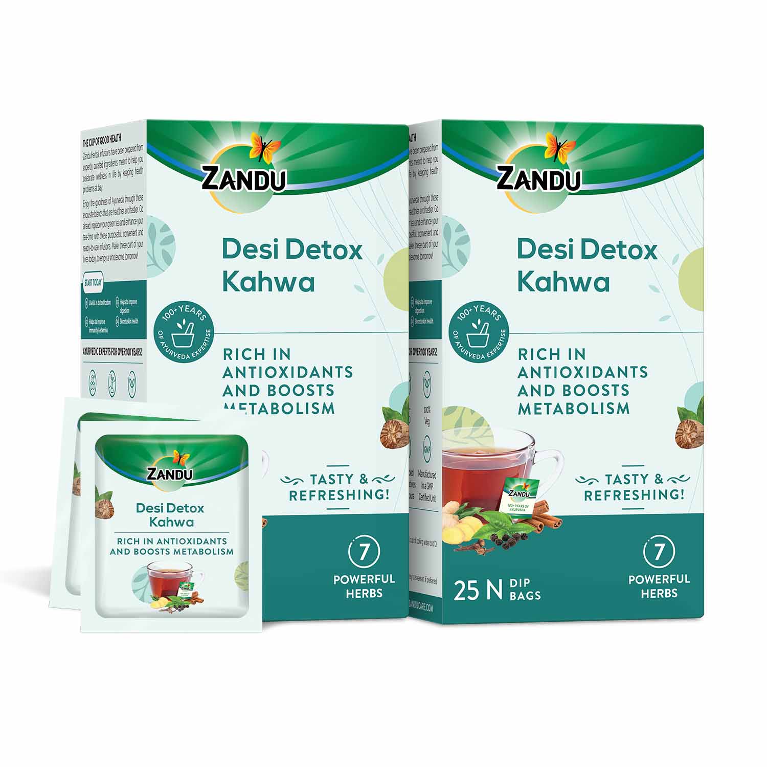 Zandu Desi Detox Kahwa Tea